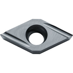 DCGT 21505 U TN620, 0.008″ Corner Radius, 3/32″ Thick, 1/4″ Inscribed Circle, TiCN, 55 Degree Diamond, Turning Indexable Insert