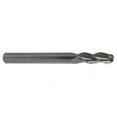 5mm TuffCut AL 3 Fl Ctr Cut Ball Al End Mill Necked - All Tool & Supply