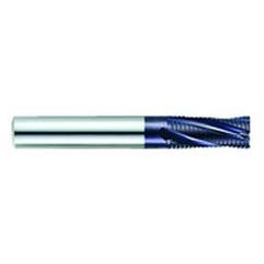 1/4" Dia. - 2-1/2" OAL - TiAlN CBD - Roughing HP End Mill - 3 FL - All Tool & Supply