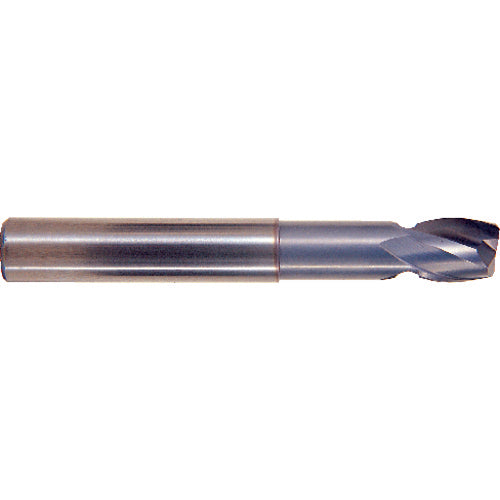 ‎1/4 Dia. × 9/32 LOC × 2-1/4 OAL .020 Radius 2 Flute Carbide S/E HP End Mill-TiCN - All Tool & Supply