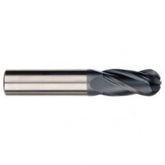 1/8" Dia. - 2-1/4" OAL - AlTiN CBD - Ball End SE EM - 4 FL - All Tool & Supply