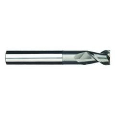 3/4" Dia. - 1" LOC - 4" OAL - 2 FL Carbide S/E HP End Mill-Uncoated - All Tool & Supply