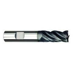 5/8" Dia. - 1-1/4" LOC - 3-1/2" OAL - 4 FL Carbide S/E HP End Mill-AlTiNx - All Tool & Supply