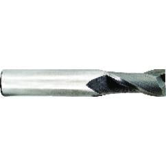 1/4 Dia. x 2-1/2 Overall Length 3-Flute Square End Solid Carbide SE End Mill-Round Shank-Center Cut-AlTiN - All Tool & Supply