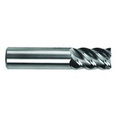 7/16" Dia. - 3" OAL - AlTiN - CBD - 60° Helix HP End Mill - 3 FL - All Tool & Supply