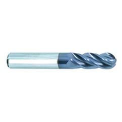 1/4" Dia. - 2-1/2"OAL - AlTiN CBD-Vari Helix-BE HP End Mill-4 FL - All Tool & Supply