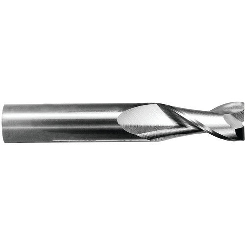 ‎1/8 Dia. × 3/8 LOC × 1-1/2 OAL .010 Radius 2 Flute Carbide S/E HP End Mill-TiCN - All Tool & Supply