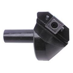 82° Point - 1-1/4" Min - 3/4" SH - Indexable Countersink & Chamfering Tool - All Tool & Supply