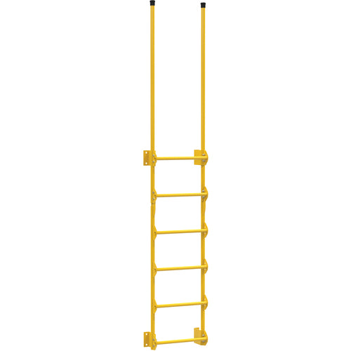 Dock Ladder Walk-Through Style 6 Step - Exact Industrial Supply