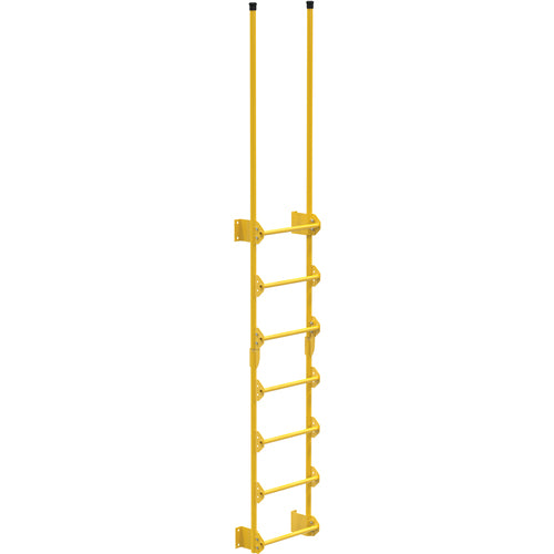 Dock Ladder Walk-Through Style 7 Step - Exact Industrial Supply