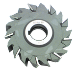 6 x 13/16 x 1-1/4 - HSS - Staggered Tooth Side Milling Cutter - 24T - Uncoated - All Tool & Supply