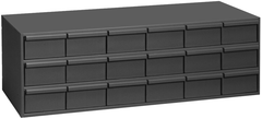 11-5/8" Deep - Steel - 18 Drawer Cabinet - for small part storage - Gray - All Tool & Supply