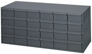 11-5/8" Deep - Steel - 24 Drawer Cabinet - for small part storage - Gray - All Tool & Supply