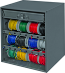 Wire and Terminal Storage Cabinet - w/Rods and Small Compartment Box - All Tool & Supply