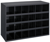 23-7/8 x 12 x 33-3/4'' (24 Compartments) - Steel Compartment Bin Cabinet - All Tool & Supply