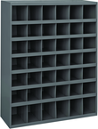 42 x 12 x 33-3/4'' (42 Compartments) - Steel Compartment Bin Cabinet - All Tool & Supply