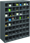 42 x 12 x 33-3/4'' (56 Compartments) - Steel Compartment Bin Cabinet - All Tool & Supply