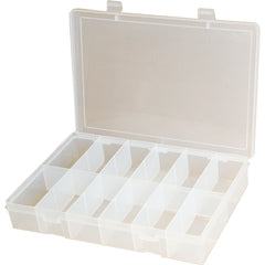 12 COMPARTMENT BOX CLEAR - All Tool & Supply