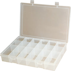 18 COMPARTMENT BOX CLEAR - All Tool & Supply