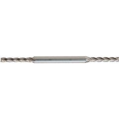 7/64″ × 3/16″ × 9/32″ × 2 5/8″ 4 Flute Square End HSS End Mill-Plain Shank - Uncoated - All Tool & Supply