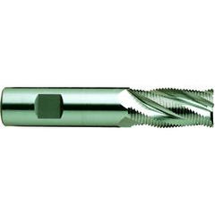 3/4 X 3/4 X 1-5/8 X 3-7/8 4Fl Reg CC Fine Rougher M42 TiAlN-Futura Coated - All Tool & Supply