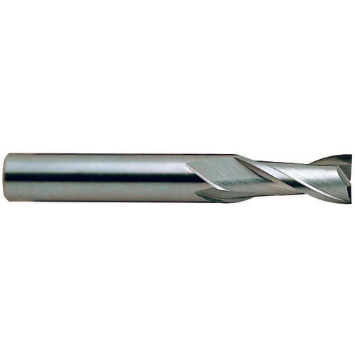 3/16″ × 3/16″ × 5/8″ × 2″ 2 Flute Square End Carbide End Mill-Plain Shank - All Tool & Supply