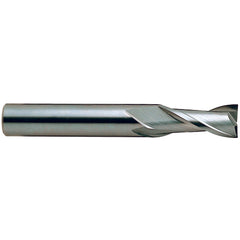 3/16″ × 3/16″ × 5/8″ × 2″ 2 Flute Square End Carbide End Mill-Plain Shank - All Tool & Supply