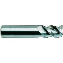 1/4-1/4-1/2-2 3Fl H-50 Stub SE CBD TiAlN-Futura Coated End Mill - All Tool & Supply