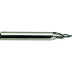 1/4-1/2-1-1/4-4 5 Deg 3Fl Reg SE Tapered CBD End Mill - All Tool & Supply