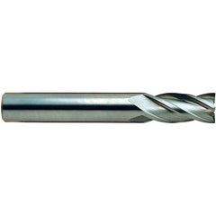 1/8″ × 1/8″ × 1/2″ × 1 1/2″ 4 Flute Square End Carbide End Mill-Plain Shank - All Tool & Supply