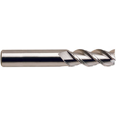 1/8″ × 1/8″ × 3/8″ × 1 1/2″ 3 Flute Square End Carbide End Mill-Plain Shank - Uncoated - All Tool & Supply