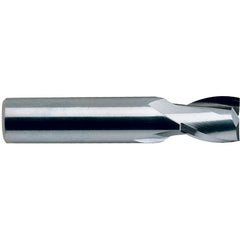 3/32″ × 1/8″ × 3/16″ × 1 1/2″ 2 Flute Square End Carbide End Mill-Plain Shank - Uncoated - All Tool & Supply