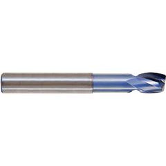 1/2-1/2 R.040 N.460 2Fl Reg Radius & Neck Alu-Power End Mill - All Tool & Supply