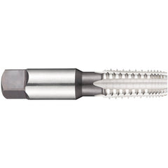 ‎1″-11-1/2 NPT HSS Machine Tap - Interrupted Threads Straight Flute-Bright ANSI B94.9 E-code # E7111 - Exact Industrial Supply