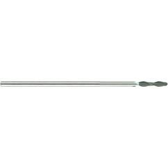 1/8 X 1/8 X 5/8 X 1 X 4 X .120 2Fl Long Reach H-30 Ball Diamond Coated - All Tool & Supply