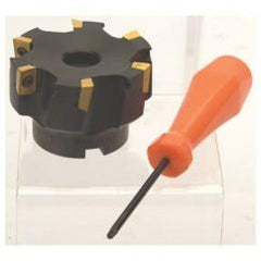 2-1/2" Dia. 90 Degree Face Mill - Uses APKT 1604 Inserts - All Tool & Supply