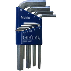 9PC MM BRIGHT HEXL SET - All Tool & Supply