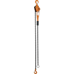 Economy Lever Hoist 3K Capacity 10 Ft - Exact Industrial Supply