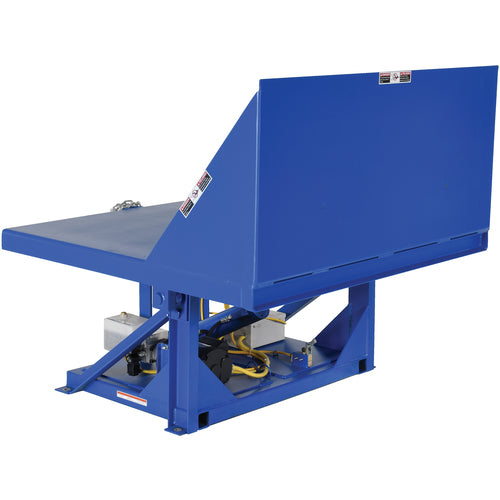 Tilt Table 90 Degree 2K lb Cap 48W × 48L - Exact Industrial Supply