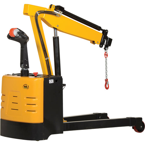 Electric Powered Floor Crane 2.5K lb - Exact Industrial Supply