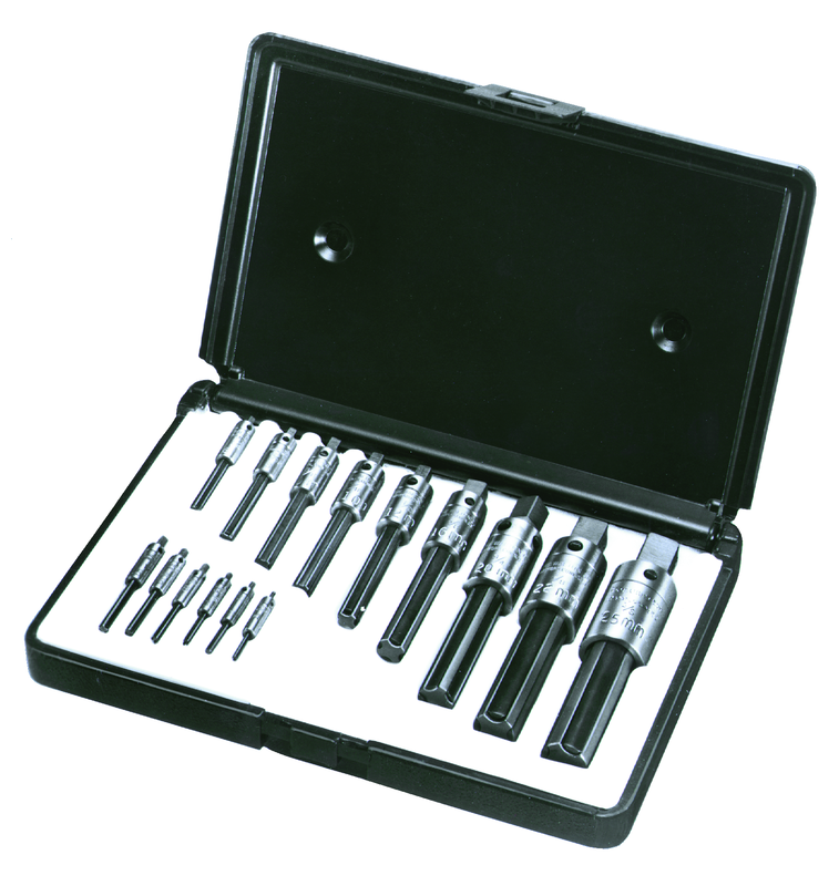 #4 thru 1" - 15 pc HSS Tap Extractor Set - All Tool & Supply