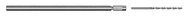 #57 Size - 1/8" Shank - 4" OAL - Drill Extention - All Tool & Supply