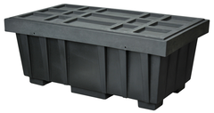 110 GAL SPILL KIT BOX BLACK W/COVER - All Tool & Supply