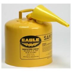 5 GAL TYPE I SAFETY CAN W/FUNNEL - All Tool & Supply