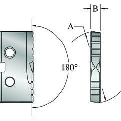 1-3/16 2 T-A FB DRILL INSERT - All Tool & Supply