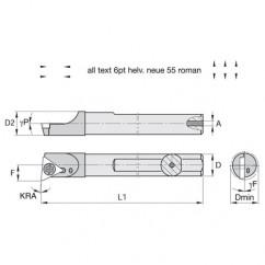 FCBI25045R CARBIDE SHANK BORING BAR - All Tool & Supply