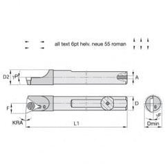 FCBI25045L CARBIDE SHANK BORING BAR - All Tool & Supply