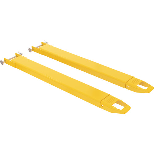 Fork Extensions 4″ × 48″ Pin Style (Pair) - Exact Industrial Supply