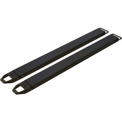 Fork Extensions 6″ × 72″ Standard Black (Pair) - Exact Industrial Supply