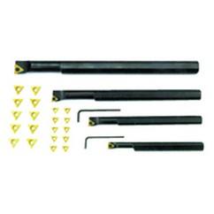 4 Pc. RH Boring Bar Set with 20 Inserts - All Tool & Supply